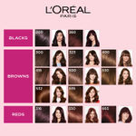 Buy L'Oreal Paris Semi-Permanent Hair Colour, Ammonia-Free Formula & Honey-Infused Conditioner, Glossy Finish, Casting Creme Gloss, Burgundy 316, 60 gm+ 50 ml+ 40 gm - Purplle