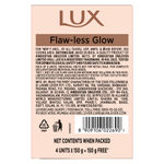 Buy Lux Flaw-less Glow Bathing Soap infused with Vitamin C & E |For Superior Glow|Buy 4 Get 1 Free|150 gm - Purplle