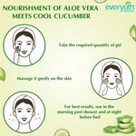 Buy Everyuth Naturals Nourishing Aloe Vera & Cucumber Gel (150 g) - Pack of 3 - Purplle