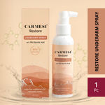 Buy Carmesi Restore Underarm Spray With 5% Glycolic Acid, 120 ml | Reduces Pigmentation & Restores Glow | 90% Natural | Dermatologically Tested | For All Skin Types | No Aluminium or Alcohol - Purplle