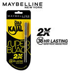 Buy Maybelline New York Colossal Kajal Super Black, 2X Darker & 2X Colossal, Matte Finish Kajal | 0.35 gm - Purplle