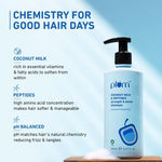 Buy Plum Coconut Milk & Peptides Strength & Shine Shampoo | 250ml | Full Size - Purplle