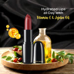 Buy FACES CANADA Weightless Creme Finish Lipstick - Summer Ready 05, 4 gm | Creamy Finish | Silky Smooth Texture | Long Lasting Rich Color | Hydrated Lips | Vitamin E, Jojoba Oil, Shea Butter, Almond Oil - Purplle