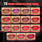 Buy FACES CANADA Weightless Creme Finish Lipstick - Wine Drop 20, 4 gm | Creamy Finish | Silky Smooth Texture | Long Lasting Rich Color | Hydrated Lips | Vitamin E, Jojoba Oil, Shea Butter, Almond Oil - Purplle