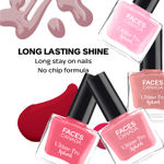 Buy FACES CANADA Ultime Pro Splash Mini Combo - Pink Pop, 20 ml | Quick Drying | Glossy Finish | Long Lasting | No Chip Formula | High Shine Nail Polish For Women | No Harmful Chemicals - Purplle