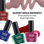 Buy FACES CANADA Ultime Pro Splash Mini Combo | Vintage Vibes, 20 ml | Quick Drying | Glossy Finish | Long Lasting | No Chip Formula | High Shine Nail Polish For Women | No Harmful Chemicals - Purplle
