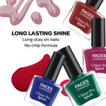 Buy FACES CANADA Ultime Pro Splash Mini Combo | Vintage Vibes, 20 ml | Quick Drying | Glossy Finish | Long Lasting | No Chip Formula | High Shine Nail Polish For Women | No Harmful Chemicals - Purplle