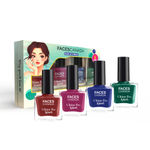 Buy FACES CANADA Ultime Pro Splash Mini Combo | Vintage Vibes, 20 ml | Quick Drying | Glossy Finish | Long Lasting | No Chip Formula | High Shine Nail Polish For Women | No Harmful Chemicals - Purplle