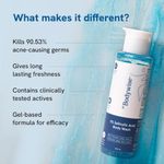 Buy Be Bodywise 1% Salicylic Acid Body Wash | Prevents Body Acne & Exfoliates Skin | With Chamomile Extract | 100 ml - Purplle