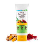 Buy Mamaearth Ubtan Natural Face Wash For All skin type With Turmeric & Saffron For Tan Removal And Skin Brightning (100 ml) Pack Of 2 - Purplle