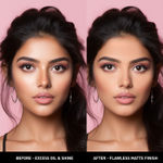 Buy FACES CANADA Ultime Pro Matte Makeup Fixer Mini, 50 ml | Long Lasting Makeup Setting Spray | Keeps Makeup Intact | Flawless Matte Finish | Hydrates, Soothes & Refreshes Skin | Non Drying & Controls Oil - Purplle