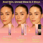 Buy FACES CANADA Strobe CC Tint - Sunset Glaze 02, 27 ml | 5-in-1 Serum + Moisturizer + Primer + BB/CC Cream + Strobe Cream | Lightweight | Radiant Dewy Glass Skin Glow | Niacinamide & Hyaluronic Acid | For Light to Medium Skin - Purplle
