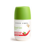 Buy Good Vibes Fresh Care Rosehip Underarm Roll On – Floral Fresh | Brightening, Soothing & Hydrating | Alcohol-Free, Aluminium-Free | Odour & Sweat Protection | Stain-Free Deodorant Roll-On | Gentle on Sensitive Skin – 50 ml - Purplle