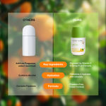 Buy Good Vibes Fresh Care Vitamin C Underarm Roll On – Fresh Tangerine | 95% Natural Formula | Brightening & Odour Control | Alcohol-Free & Aluminium-Free | Hydrating & Stain-Free Deodorant | Gentle on Sensitive Skin – 50 ml - Purplle