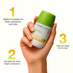 Buy Good Vibes Fresh Care Vitamin C Underarm Roll On – Fresh Tangerine | 95% Natural Formula | Brightening & Odour Control | Alcohol-Free & Aluminium-Free | Hydrating & Stain-Free Deodorant | Gentle on Sensitive Skin – 50 ml - Purplle