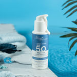 Buy Skin Secrets Hydra Surge Sunscreen SPF 50 PA++++ with Ceramides, Squalene & Watermelon Extract| Lightweight| Broad Spectrum| No White-Cast| No Parabens, Mineral Oils & Silicones| Ayurvedic| 80 ml - Purplle