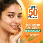 Buy Himalaya Sun protect + | Ultra-light Sunscreen Cream | SPF 50 PA ++++ | 90% Natural Origin Ingredients | Zero White Cast | 98% Broad Spectrum Protection | Sweat & Water Resistant | For Men & Women | 30 gm - Purplle