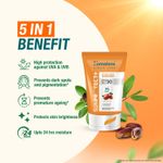 Buy Himalaya Sun protect + | Ultra-light Sunscreen Cream | SPF 50 PA ++++ | 90% Natural Origin Ingredients | Zero White Cast | 98% Broad Spectrum Protection | Sweat & Water Resistant | For Men & Women | 30 gm - Purplle