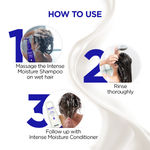 Buy BBLUNT Intense Moisture Shampoo with Jojoba and Vitamin E for Dry & Frizzy Hair - 300 ml - Purplle