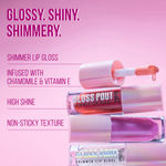 Buy Glam 21 Gloss Pout Shimmer Lip Gloss - Bare Nude 7 gm |High Shine, Glossy Finish, Non-Sticky Texture - Purplle