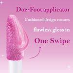 Buy Glam 21 Gloss Pout Shimmer Lip Gloss - Bare Nude 7 gm |High Shine, Glossy Finish, Non-Sticky Texture - Purplle