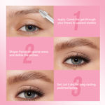 Buy Glam 21 Micro Blading Eyebrow Pencil - Brown & Brow Grip Clear Gel -12.3 gm - Purplle