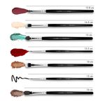 Buy Allure Makeup Brush Set ( Pack of 12 ) MBS 12 - Purplle