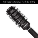 Buy Allure Round Ceremic Premium Hair Brush 45 mm For Hair Styling 1 pc - Purplle