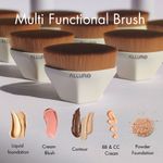 Buy Allure Magic Foundation Brush - White, 1 pc - Purplle