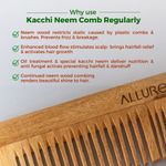 Buy Allure Neem Wood Shampoo and Dual Head Hair Combs (CS-01+CR-01) pack of 2 - Purplle