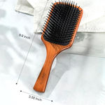 Buy Allure Nylon Bristles Wooden Detangling Hair Brush Large 1 pc - Purplle