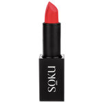Buy SOKU Censored Creamy Matte Lipstick Underage Red 01 (4.2 gm) - Purplle
