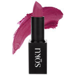 Buy SOKU Censored Creamy Matte Lipstick Crushing On You 02 (4.2 gm) - Purplle