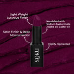 Buy SOKU Censored Creamy Matte Lipstick Kissably Gorgeous 07 (4.2 gm) - Purplle