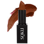 Buy SOKU Censored Creamy Matte Lipstick Love Bug 08 (4.2 gm) - Purplle