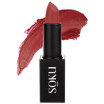 Buy SOKU Censored Creamy Matte Lipstick Sinfully hot 09 (4.2 gm) - Purplle