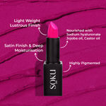 Buy SOKU Censored Creamy Matte Lipstick Daring Darling 10 (4.2 gm) - Purplle