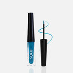 Buy SOKU Eye Can See You Liquid Eyeliner Show & Teal (2.5 ml) - Purplle