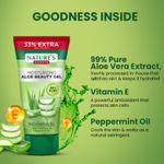 Buy Nature's Essence Moisturising Aloe Beauty Gel with Vitamin E and Peppermint Oil | MultiPurpose Gel | 99% Pure Aloe Vera Extracts | For All Skin Types, 150 + 50 gm - Purplle