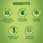 Buy Nature's Essence Moisturising Aloe Beauty Gel with Vitamin E and Peppermint Oil | MultiPurpose Gel | 99% Pure Aloe Vera Extracts | For All Skin Types, 150 + 50 gm - Purplle