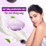 Buy Fiama Moisturizing Soap Bar, Japanese Hokkaido Milk & Acai Berry, Soap Pack of 3, Non-Sticky Moisturized Skin, 1/3rd Skin Moisturizers, Vitamin F, Fragrant Freshness - Purplle