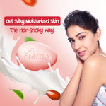 Buy Fiama Moisturizing Soap Bar, Japanese Hokkaido Milk & Goji Berry, Soap Pack of 3, Non-Sticky Moisturized Skin, 1/3rd Skin Moisturizers, Vitamin F, Fragrant Freshness - Purplle