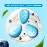 Buy Fiama Moisturizing Soap Bar, Japanese Hokkaido Milk & Blueberry, Soap Pack of 3, Non-Sticky Moisturized Skin, 1/3rd Skin Moisturizers, Vitamin F, Fragrant Freshness - Purplle