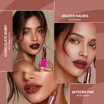 Buy NY Bae Sweet Shop Staples Pack of 3 Lipsticks: Nudes & Browns (4.2 ml x 3) | Soft Matte Finish | Highly Pigmented | Lightweight & Comfortable | Non-Drying Formula | Enriched with Vitamin E | Lipstick Set | Long Stay | Smooth Application | No smudge - Purplle