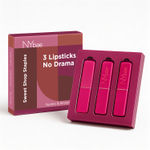 Buy NY Bae Sweet Shop Staples Pack of 3 Lipsticks for Women (Nudes & Browns) | Long-Lasting Matte Finish | Highly Pigmented | Smooth & Even Glide | Lightweight & Comfortable Wear | Non-Drying Formula | Enriched with Vitamin E - Purplle