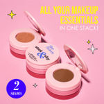 Buy Blue Heaven Stack & Slay Multi Task Trio Countor, Blush & Highlighter For Face Makeup Fights Skin Aging, Nourishing & Moisturizing , 5.4 gm - Purplle