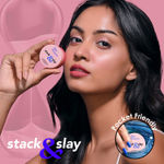 Buy Blue Heaven Stack & Slay Multi Task Trio Countor, Blush & Highlighter For Face Makeup Fights Skin Aging, Nourishing & Moisturizing , 5.4 gm - Purplle
