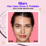 Buy Blue Heaven Filter & Flawless Serum Primer For Face Infused with Ceramide & Hyaluronic Acid | Blurs Fine Lines, Pores & Wrinkles Minimizer | Hydrating Light Weight Skin Barrier Formulae | 15 ml - Purplle