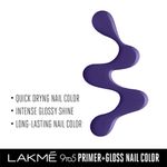Buy Lakme 9 to 5 Primer + Gloss Nail Colour, PurpleMagic, 6 ml - Purplle