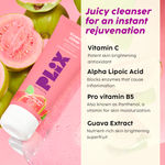 Buy PLIX - THE PLANT FIX Vitamin C Guava Juicy Face Wash For Skin Brightening, With Pro Vitamin B5 For Moisturization & Alpha Lipoic Acid For Glowing Skin | For Women & Men, 100 ml - Purplle